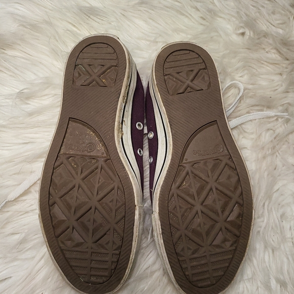 Purple Converse - Picture 4 of 4